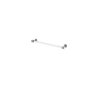 Sterlingham Single Glass Towel Bar Finish: Nickel, Rail Width: 18"