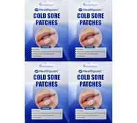 SterlingSquare Invisible Cold Sore Patches - 15 Patches x 4 Pack (Total 60 Patches) - Discreet Healing, Breathable, Protects from Dirt & Bacteria, Improves Hygiene for Fast Recovery