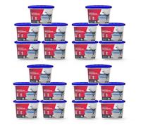 Sterlix Pack of 20 500ml Dehumidifier Tubs for Condensation,Humidity, Damp, Mould, Moisture, Allergens, Mildew & Neutralising Odours for Domestic us at Home, Office, Garage, Windows & Wardrobes