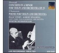 STERN ISAAC (violino) - Chauss Mitropoulos Dvorak