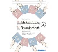 sternchenverlag Ich kann die Grundschrift Teil A - Schreiblehrgang: (Paperback)