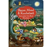 Sterne, Mond und Kuschelzeit. Unser großes Gute-Nacht-Wimmelbuch: Gute-Nacht-Buch zum Einschlafen, Erzählen und Träumen für Kinder ab 2 Jahre - Perfekt für das Abendritual der Kleinsten