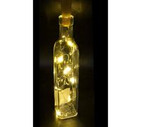 Sternfabrik Bottle Cork With 8 Micro LED String Lights Warm White 80Cm #01