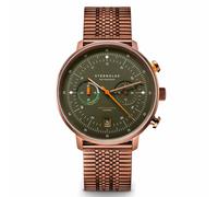 Sternglas S01-HC35-ME10 Men's Hamburg Chrono Dark Green Bronze Watch