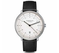 Sternglas S01-HH10-MO01 Men's Hamburg Black Leather Strap Watch