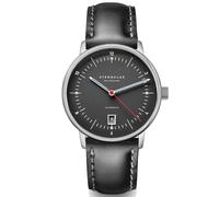 Sternglas S02-NP11-BR02 Men's Naos Pro Black Leather Strap Watch