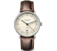 Sternglas S02-NP26-BR03 Men's Naos Pro Brown Leather Strap Watch
