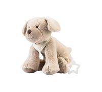 Sterntaler 6022426 Music Box L Dog Lucky, Grey-Beige