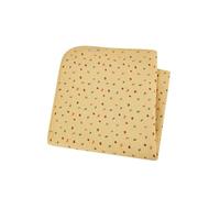 Sterntaler Baby Blanket Muslin Giraffe & Lion - Cuddly Blanket Made of Lightweight Muslin with Cute All-Over Motif - Perfect for Babies and Toddlers, Ochre
