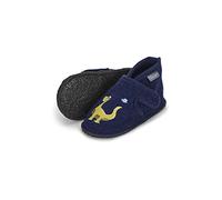 Sterntaler Baby Boys' Dino Slippers, Navy, 18 EU