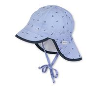 Sterntaler Baby Boys' Schirmmütze M Cap, Blue (Himmel 325), One (Size: 47)