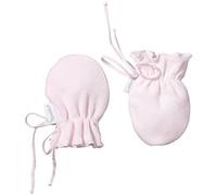 Sterntaler Baby Girls Scratch Mittens In Soft Velour For Babies, Age: 0-6 Months, Size: 0, Pink Mittens, Pink (Rosa 702), One Size (Manufacturer Size: 0)