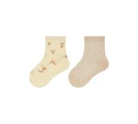Sterntaler Baby Krabbelsocken Blumen ABS Crawling Socks DP Flowers, Vanilla, 18