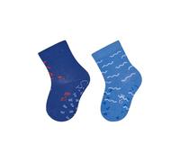 Sterntaler Baby Krabbelsocken Krake ABS Crawling Socks DP Octopus, Blue (sea Blue), 18