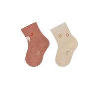 Sterntaler Baby Krabbelsocken Pferd ABS Crawling Socks DP Horse, Light Brown, 18