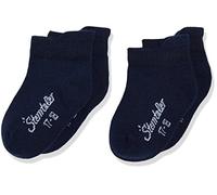 Sterntaler Baby Sneaker-Söckchen Dp Uni Calf Socks, Blau (marine 300), 36 Inches (Manufacturer size: 26)