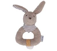 Sterntaler Baby Unisex Grasping Toy Baby Grasping Toy Rabbit Happy - Baby Grasping Toy for Babies, Baby Toy - Brown
