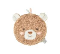 Sterntaler Bear BO Soft Polyester Heat Cushion for Minor Pains with Removable Made in Germany Oat Bag, 18 × 15 × 3 cm - Light Brown
