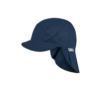Sterntaler Boys' Peaked Cap with Neck Protection M tze, Blue (Navy 300), 55