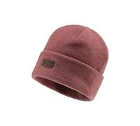 Sterntaler Children's Unisex Microfleece Blend Beanie - Light Red Blend - One Size (Large) - Casual - Autumn/Winter