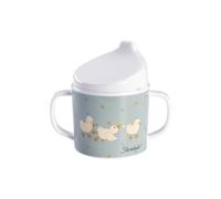 Sterntaler Edda Lou Duck Mug with Removable Drinking Attachment and Non-Slip Base for Boys and Girls