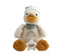 Sterntaler Edda Lou Medium Duck Music Box, Cuddly Toy with Sleep Aid for Boys and Girls, Melody Brahms Lullaby