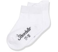 Sterntaler Baby Sneaker-Söckchen Dp Uni Calf Socks, Blanc (weiÃŸ 500), 34 (Manufacturer size: 34)
