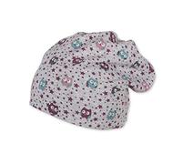 Sterntaler Baby Girls' Wende-Slouch-Beanie, Cappellopello Cowboy Hat, Grey (Silver 513), 41