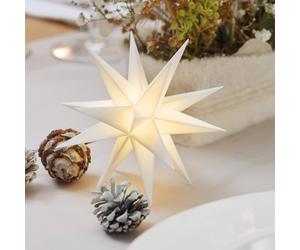 STERNTALER Indoor decoration - 18-pointed star Ø 12 cm white