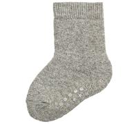 Sterntaler - Kids' ABS Plain Wool Socks - Slippers size 35/36, grey