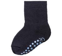 Sterntaler - Kids' ABS Plain Wool Socks - Slippers size 37/38, blue