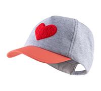 Sterntaler - Kid's Baseball Cap - Heart - Cap size 49 cm, grey