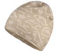 Sterntaler - Kids' Beanie - Dinosaur - Beanie size 47 cm, sand