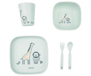 Sterntaler - Kid's Geschirrset Rechteckig - Set of dishes size One Size, grey