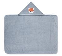 Sterntaler - Kid's Kapuzenbadetuch Rechteckig - Beach towel size 100 x 70 cm, grey/ filou