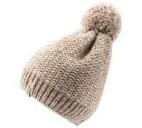Sterntaler - Kid's Knitted Beanie Multicolour - Beanie size 55 cm, sand