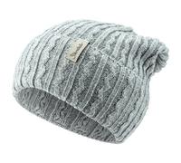 Sterntaler - Kid's Knitted Beanie Waves - Beanie size 45 cm, grey