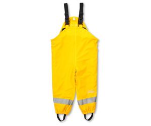 Sterntaler - Kids' Lined Plain Rain Trousers - Waterproof trousers size 104, yellow