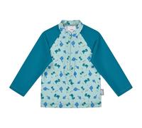 Sterntaler - Kid's Long-Sleeve Swim Shirt - Dino - Lycra size 116, turquoise