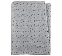 Sterntaler - Kid's Musselin Decke - Blanket size 120 x 120 cm, grey
