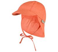 Sterntaler - Kids' Peaked Cap with Neck Flap - Basic - Cap size 43 cm, red