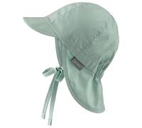 Sterntaler - Kids' Peaked Cap with Neck Flap - Basic - Cap size 45 cm, turquoise