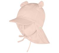 Sterntaler - Kid's Peaked Cap with Neck Protection and Ears - Cap size 49 cm, pink