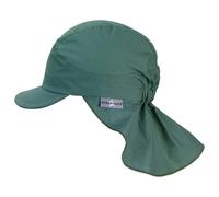 Sterntaler - Kid's Peaked Cap with Neck Protection Uni - Cap size 55 cm, turquoise
