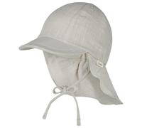 Sterntaler - Kid's Schirmmütze Nacken Uni Cotton - Cap size 53 cm, grey