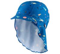 Sterntaler - Kid's Schirmmütze Nacken Weltraum - Cap size 47 cm, blue