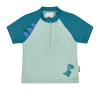 Sterntaler - Kid's Short-Sleeve Swim Shirt - Dino - Lycra size 104, green/turquoise
