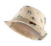 Sterntaler - Kids' Straw Hat - Safari - Hat size 47 cm, sand