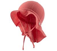 Sterntaler - Kids' Sun Hat - Plain - Hat size 47 cm, red