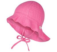 Sterntaler - Kids' Sun Hat - Plain - Hat size 53 cm, pink